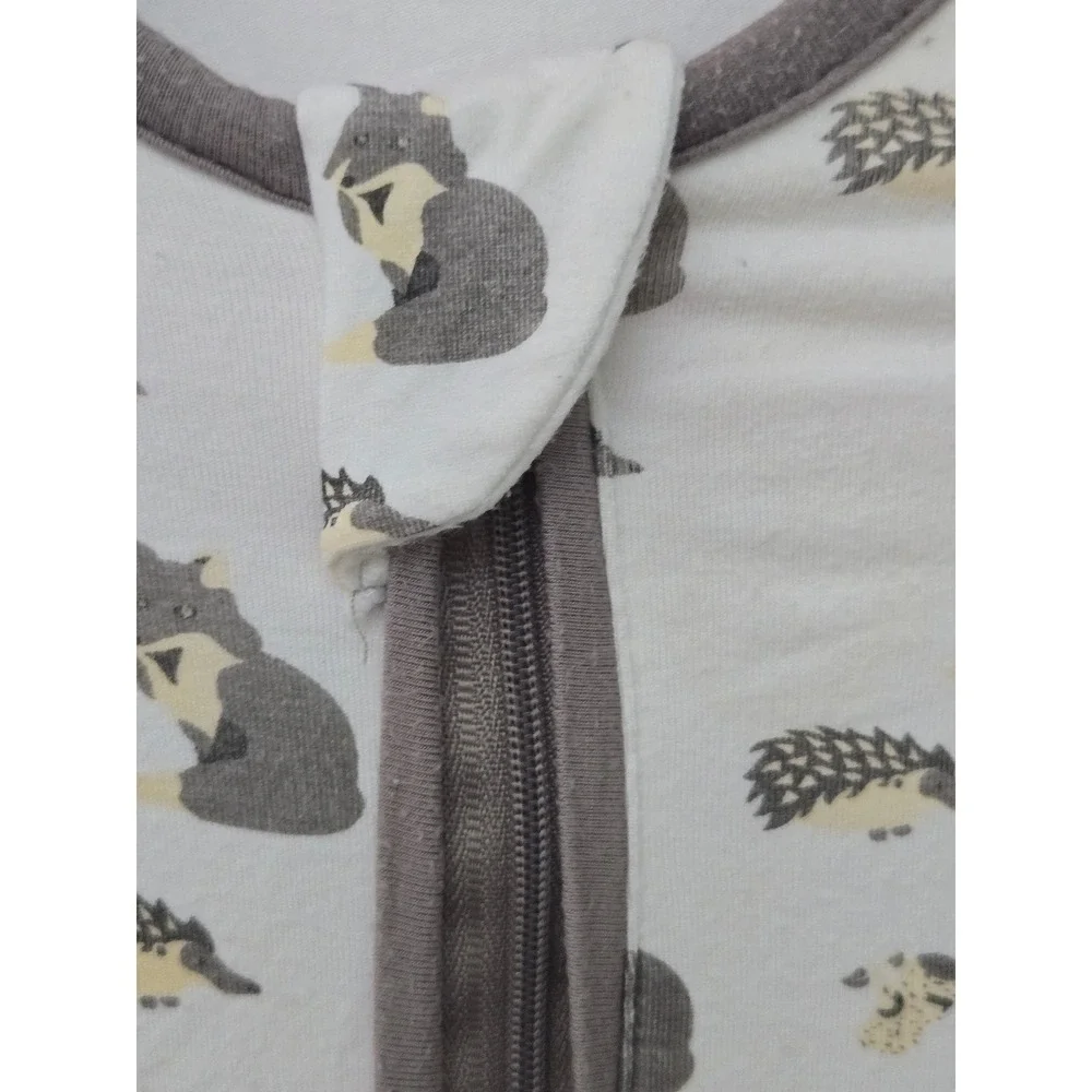 KYTE Baby HTF Sleep Sack Swaddle Wearable‎ Blanket Fox Hedgehog Print Sleeveless